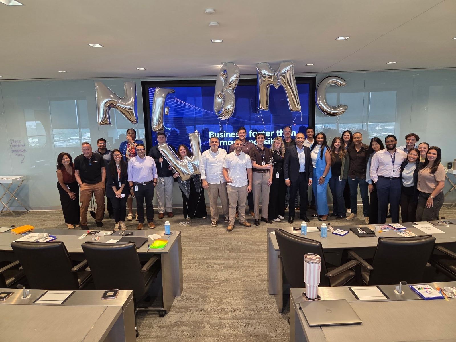 BMC team photo at the BMC office