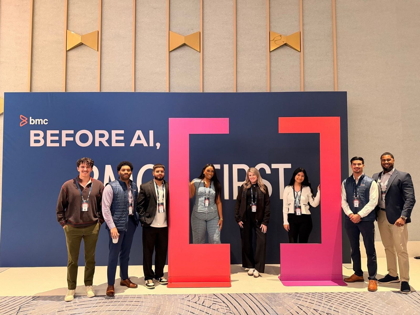 BMC team at the Before AI, Before Innovation conference